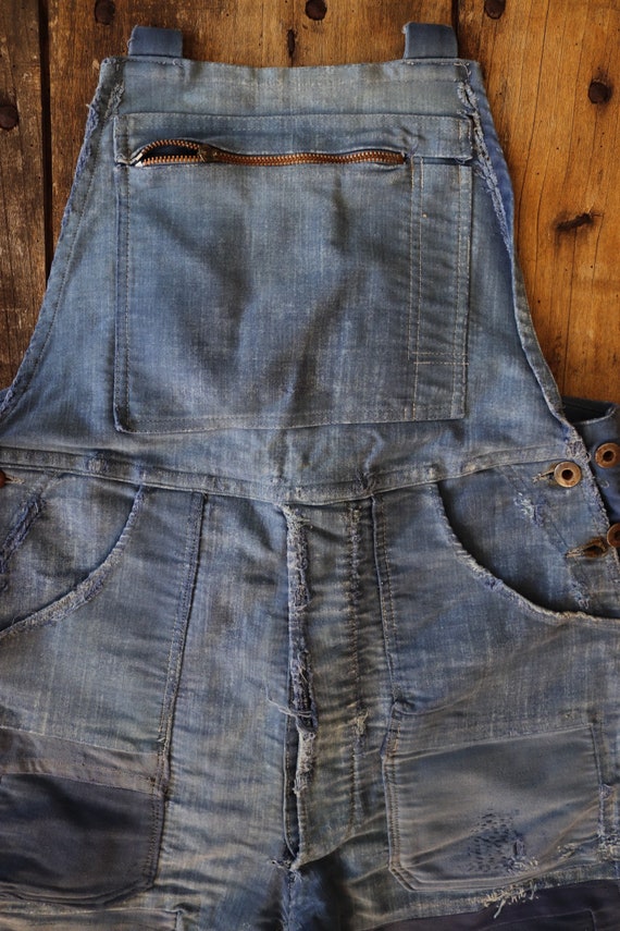 50s French Vintage Moleskin Overall