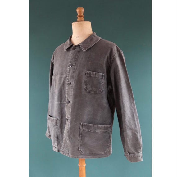 ジャケット・アウター 1960s french moleskine work jacket 3sixteen French Work Jacket - Brown Moleskin – Guilty Party