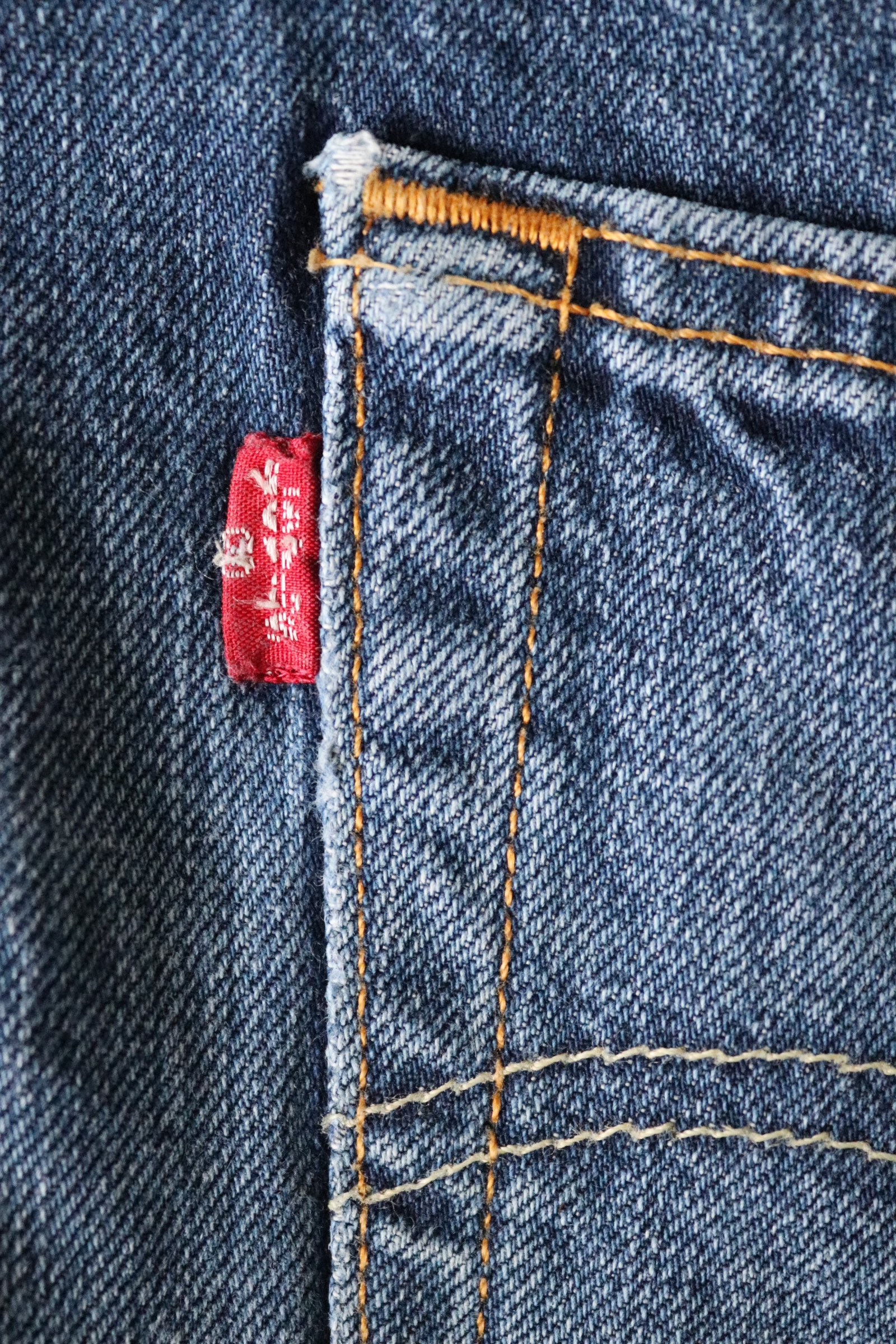 Vintage Levis Levis Strauss selvedge 501 blue denim jeans 31 x 33 ...