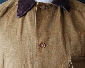 ジャケット・アウター 1950s Bullseye Bill hunting parka Bullseye Bill Vtg 1950s Sporty Red Wool Game Pouch Hunting