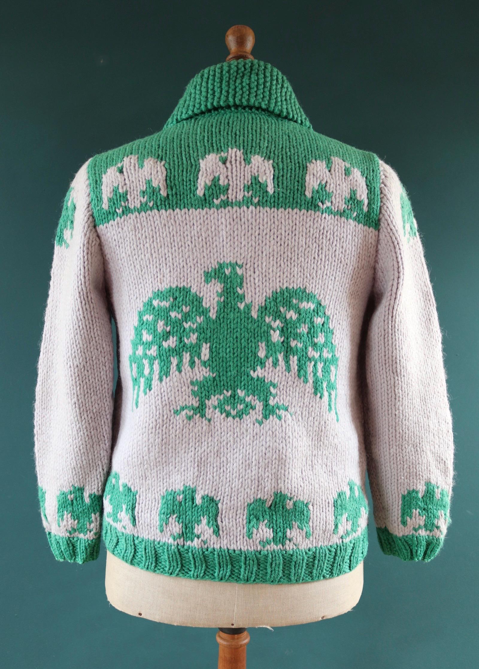 UNKNOWN 60s VINTAGE FLASH ZIP cowichan