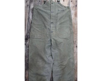パンツ 40's vintage us navy deck pants 40s U.S.NAVY DECK PANTS. | 古着屋【True vintage