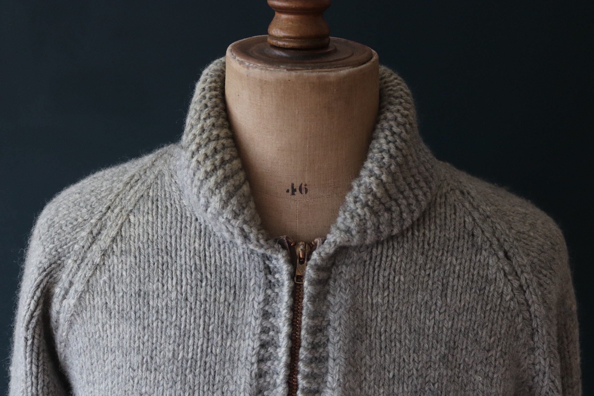 Vintage 1950 50s 1960s 60s chunky knitted wool cowichan Vintage 1950 50s 1960s 60s chunky knitted wool cowichan