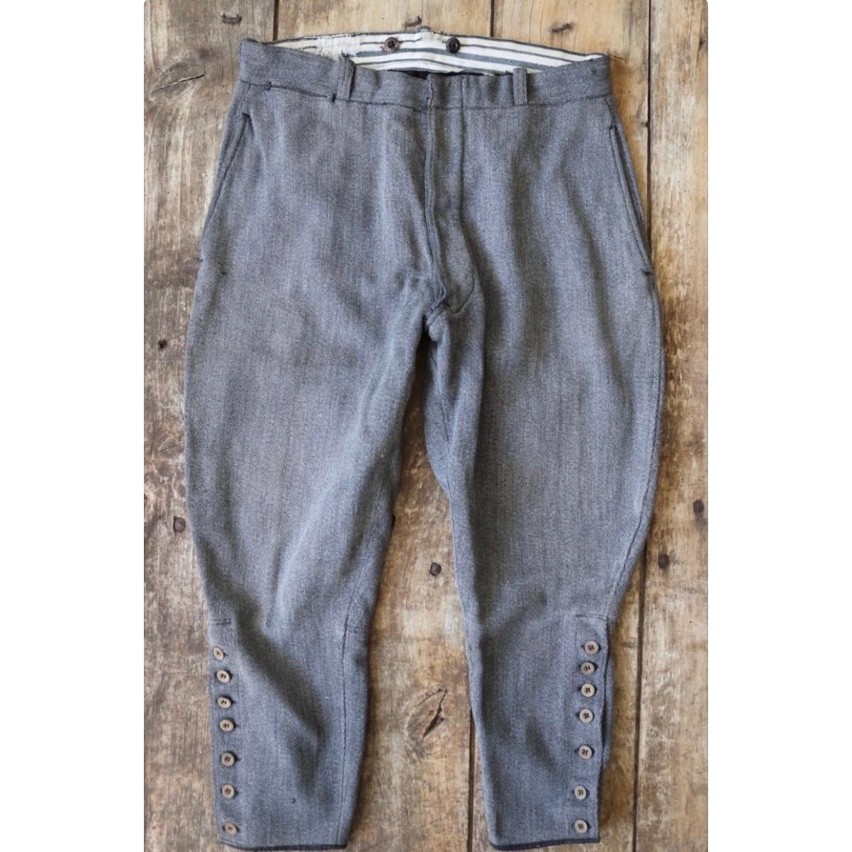 Culotte D'équitation Vintage Dickson Jenkins - Taille 25 - Marron - Années 40