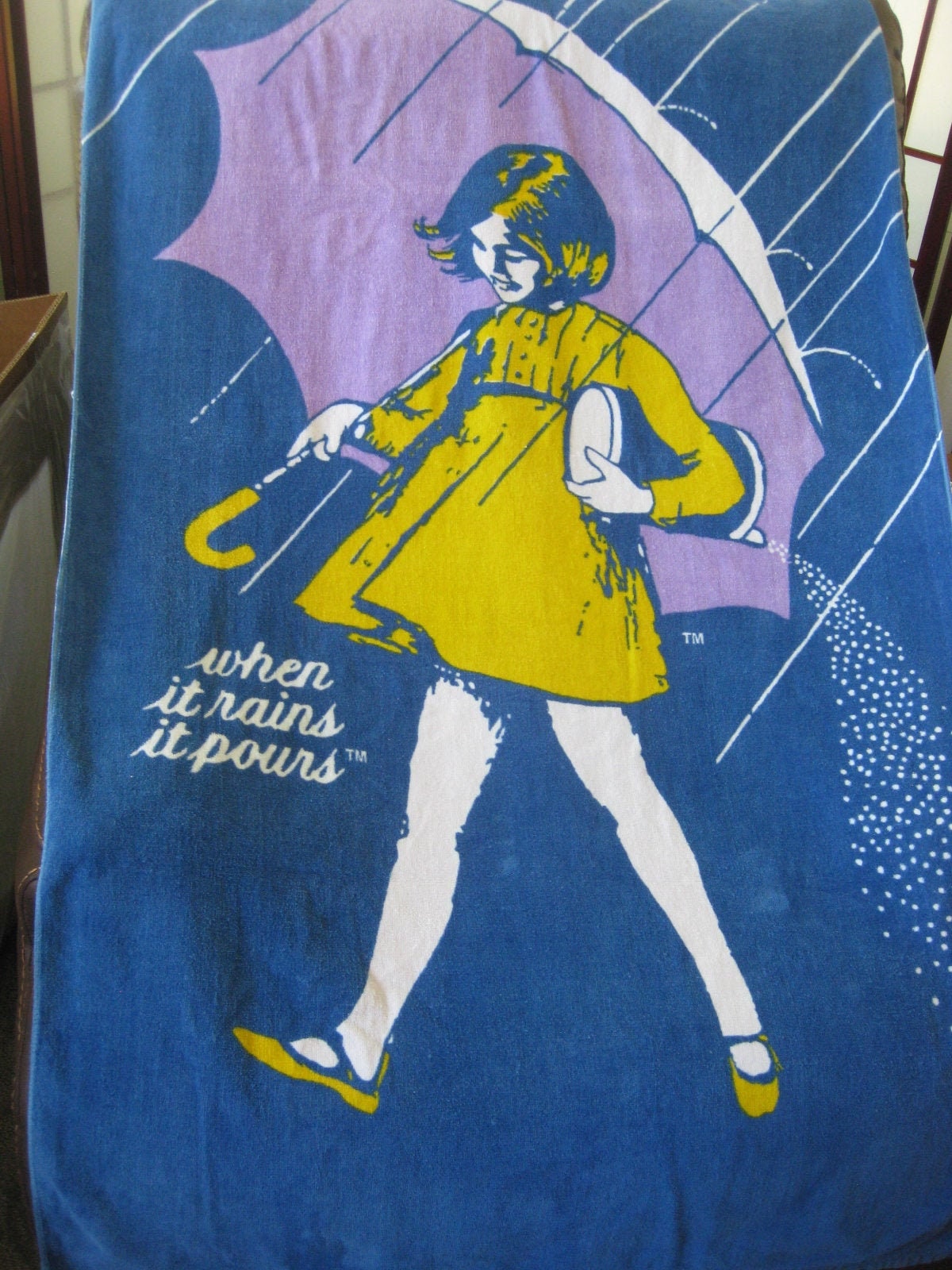 MORTON SALT Umbrella Girl Authentic Vintage 80s Compressed Etsy