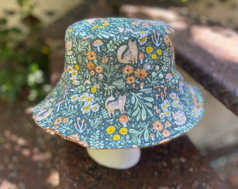 Custom Bucket Hat REVERSIBLE FREE SHIPPING Summer Hat 
