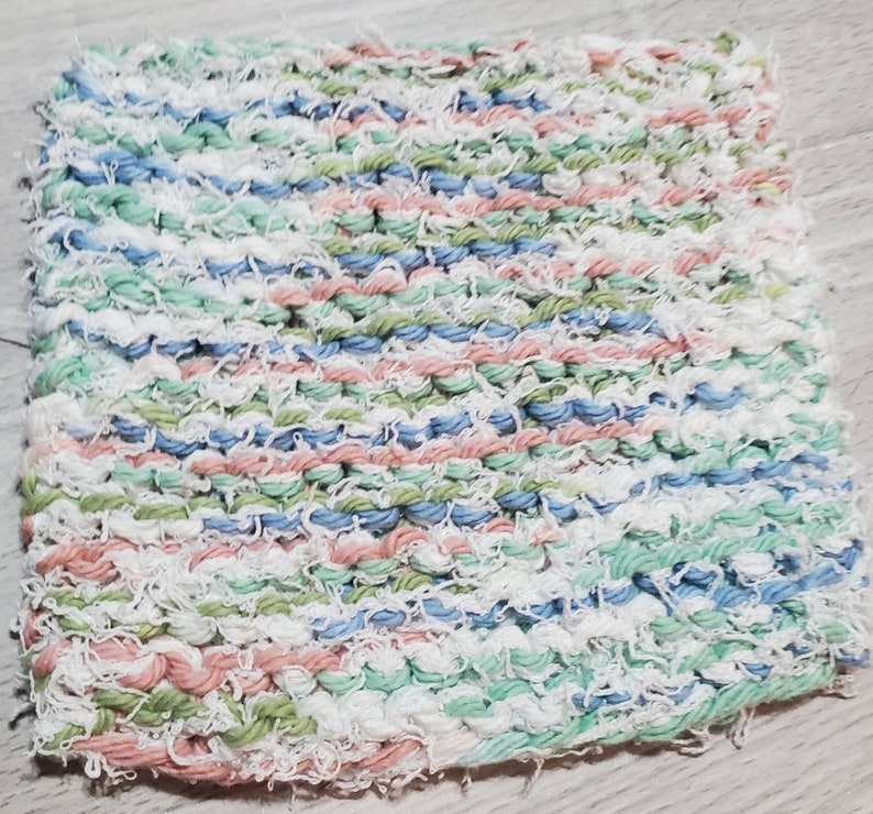 Stoneware Ombre Scrubby Kitchen Dishrag Knitted Scrubber - Etsy