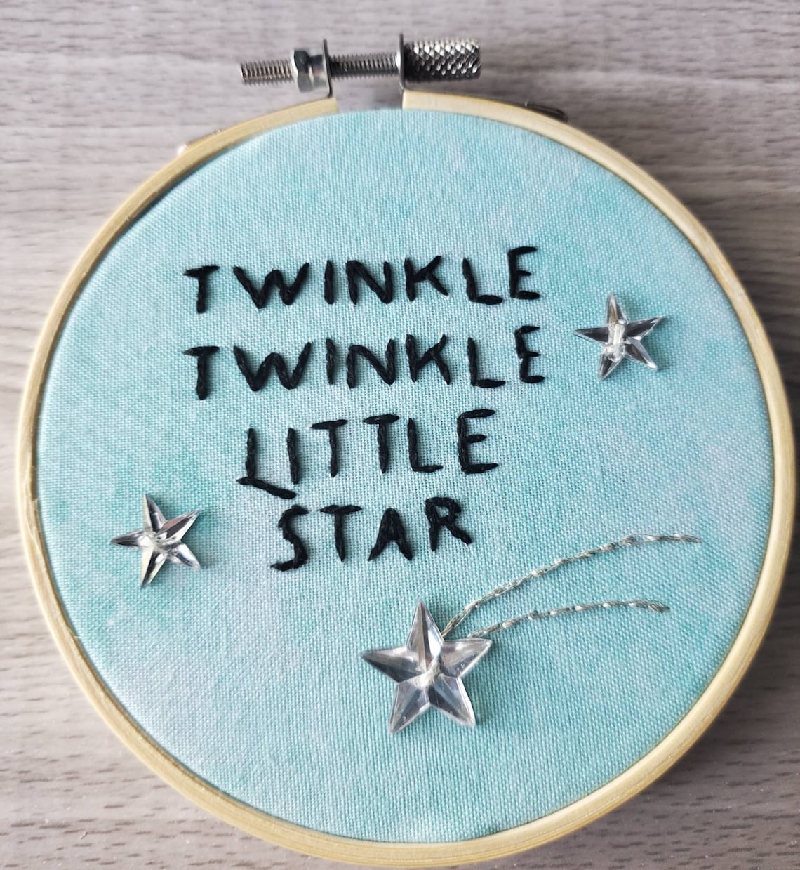 Nursery Rhyme Ornament Twinkle Star Ornament Nursery Wall Etsy