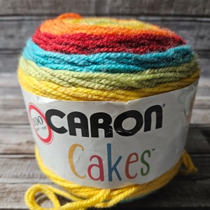 Caron Cakes Yarn, Rainbow Sprinkles