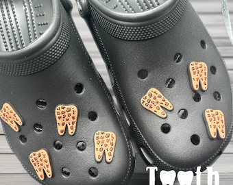 Dental Shoe Charm: Tooth Bling for Clogs