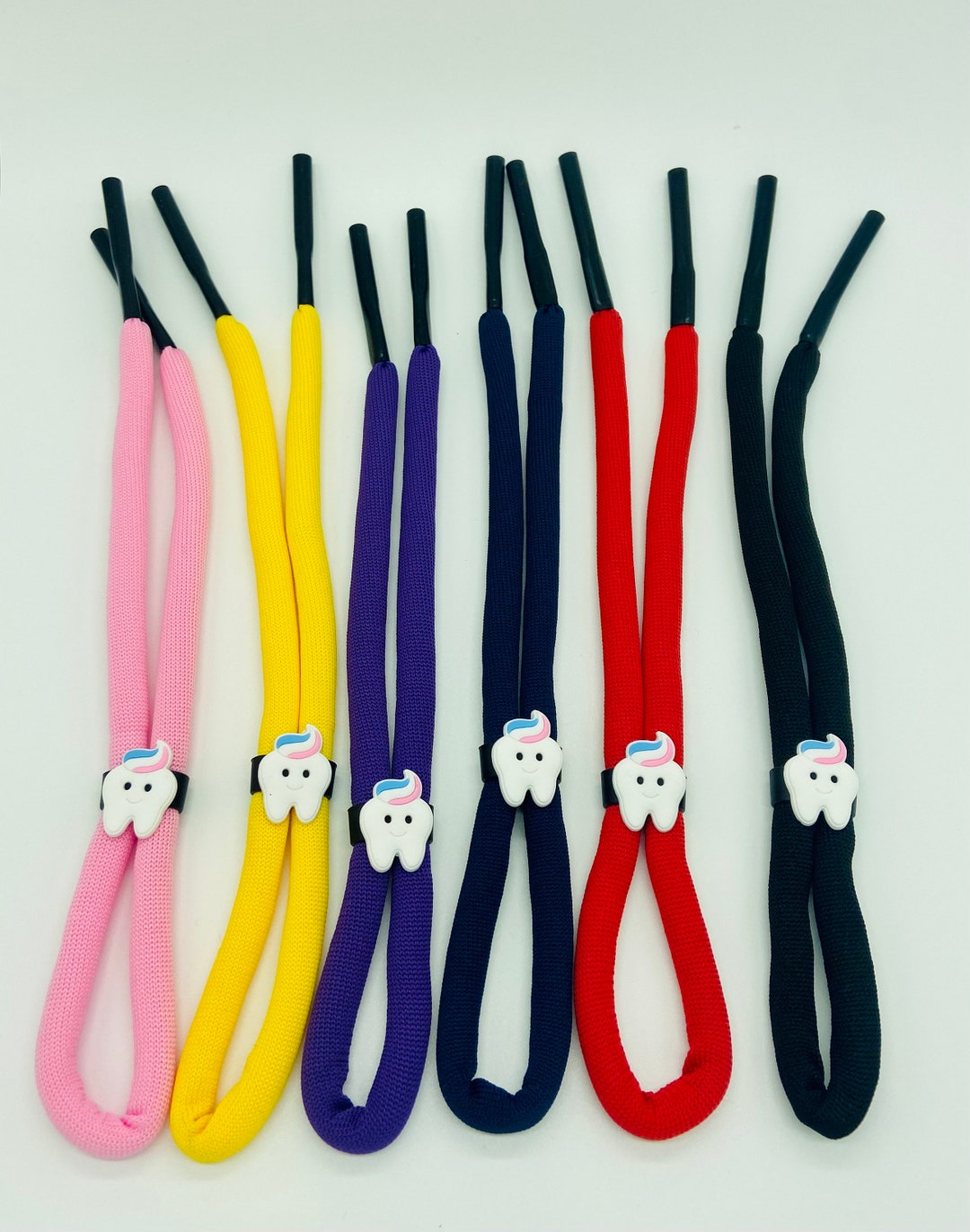 Dental Loupes or Glasses Strap. Toothpaste Tooth. Dental Hygienist Gift