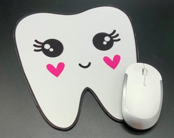 Happy Tooth Notepad: Dental Office Gift (3x3 inch)