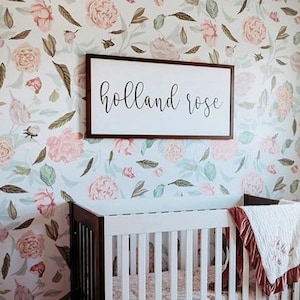 Milk And Peonies Wallpaper, Removable Wallpaper, Peel and Stick Wallpaper, Wallpaper, RockyMountainDecals, Wall, Floral, Peony