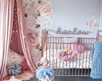 girls nursery decals baby