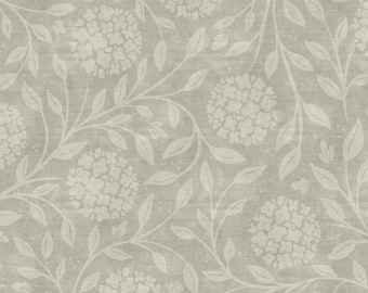 Ash Elderflower Wallpaper, Vintage Floral Wallpaper, Neutral Botanical Wallpaper, Cottagecore Wallpaper, Nursery Wall Decor