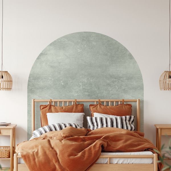 Textured Boho Arch Wall Decal, custom boho wall decal , Headboard Decal, Bohemian Wall Decals | Home Wall Decals | Textured Wall Sticker
