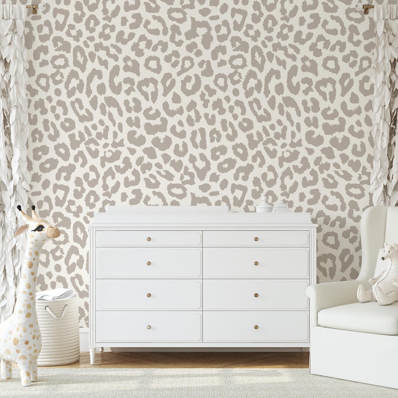 Leopard Print Wallpaper - Etsy UK