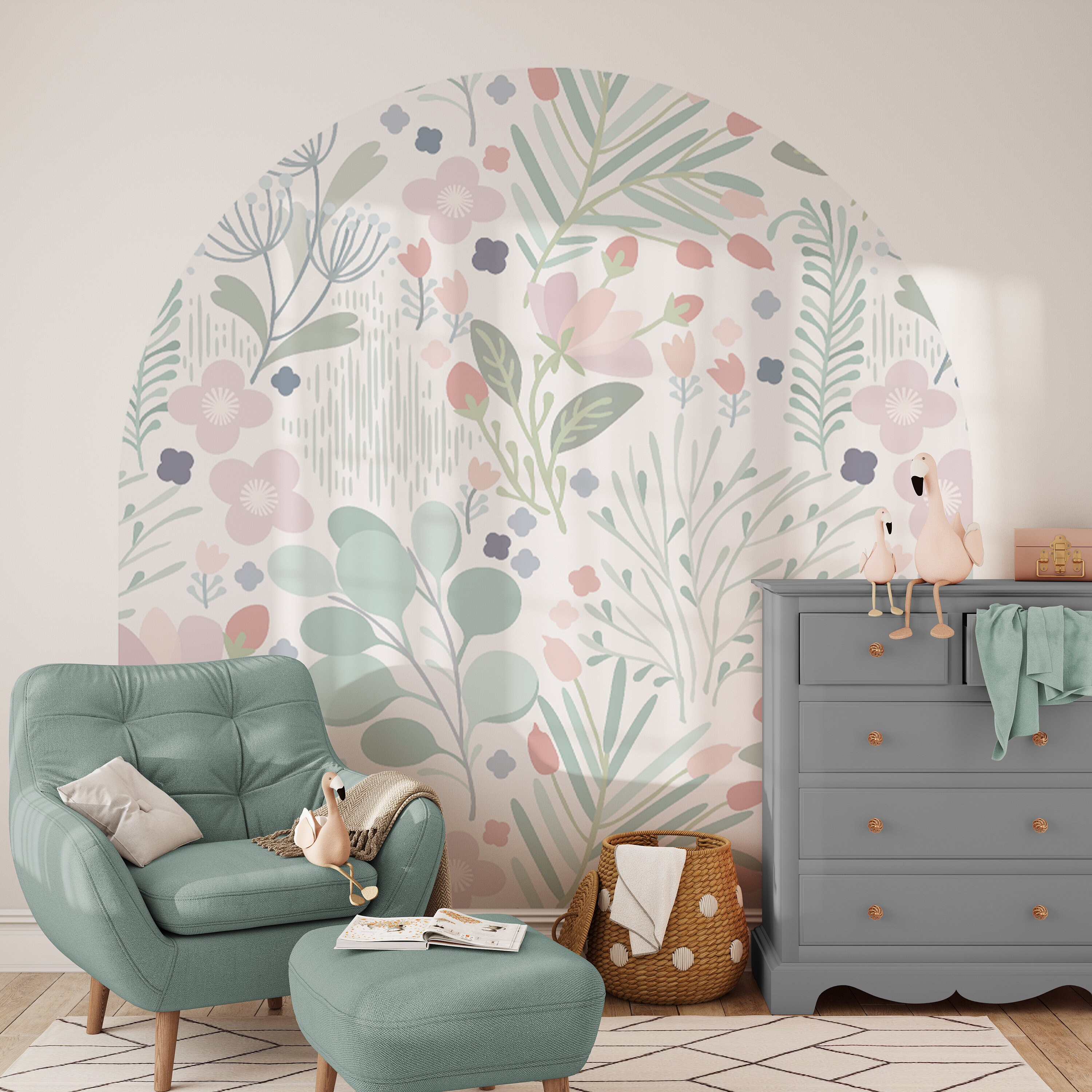 Custom Boho Arch Wall Decal, Boho Wall Decal , Headboard Wall Decal ...