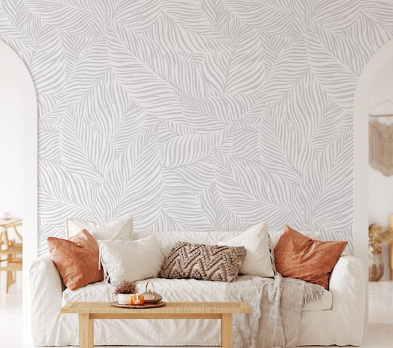 White peel and stick wallpaper discount