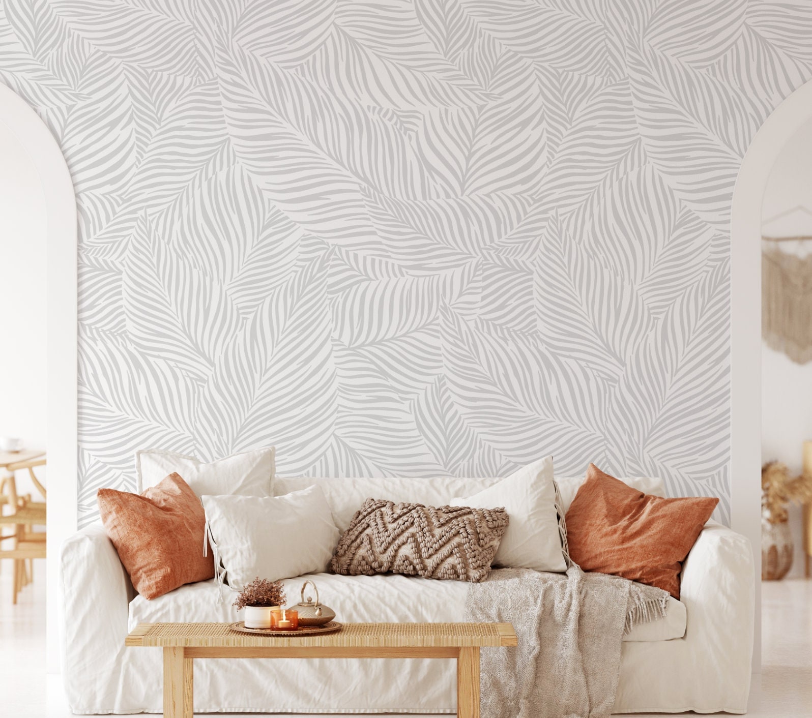 Scandinavian Wallpaper Peel and Stick Wallpaper Wallpaper - Etsy