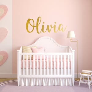 Personalized Wall Decal Nursery Wall Decal Personalized Name Decal, Vinyl Wall Decal , Name Decal, Boys name, Kids name, Girls Name image 4