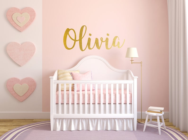 Personalized Wall Decal Nursery Wall Decal Personalized Etsy