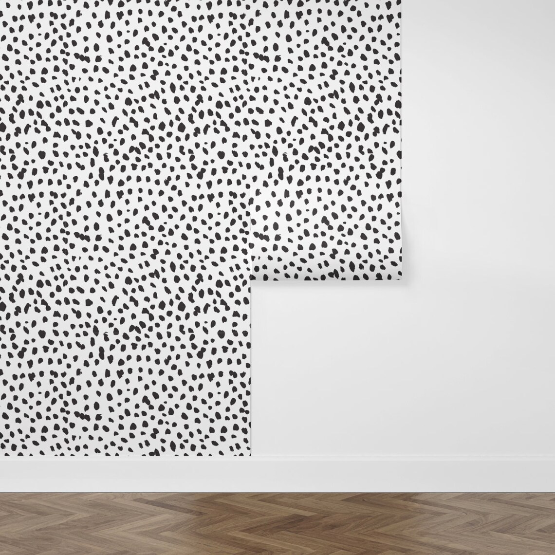 Dalmatian Removable Wallpaper. Peel and Stick. Peel and Stick Etsy