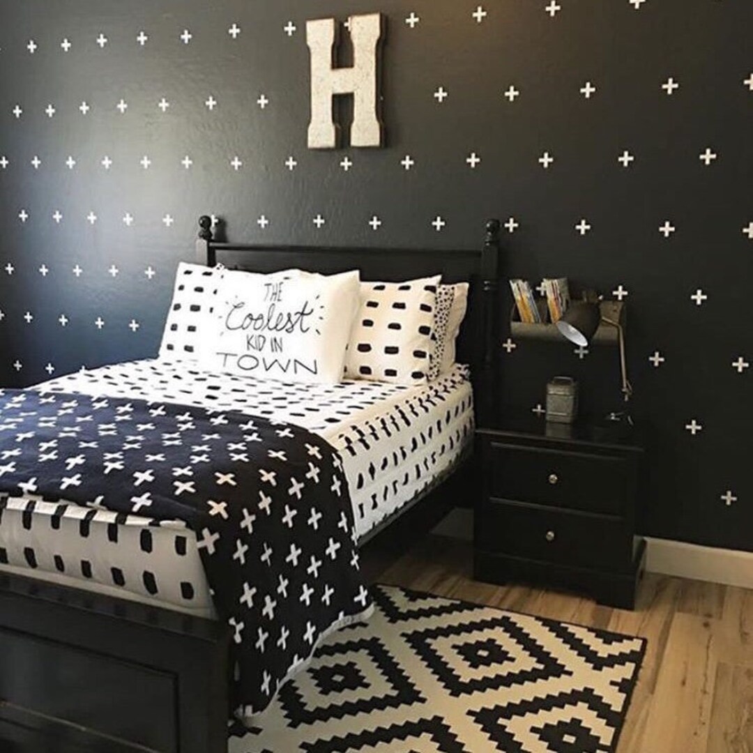 2 Plus Sign Wall Decals Plus Sign Sticker X Decal - Etsy