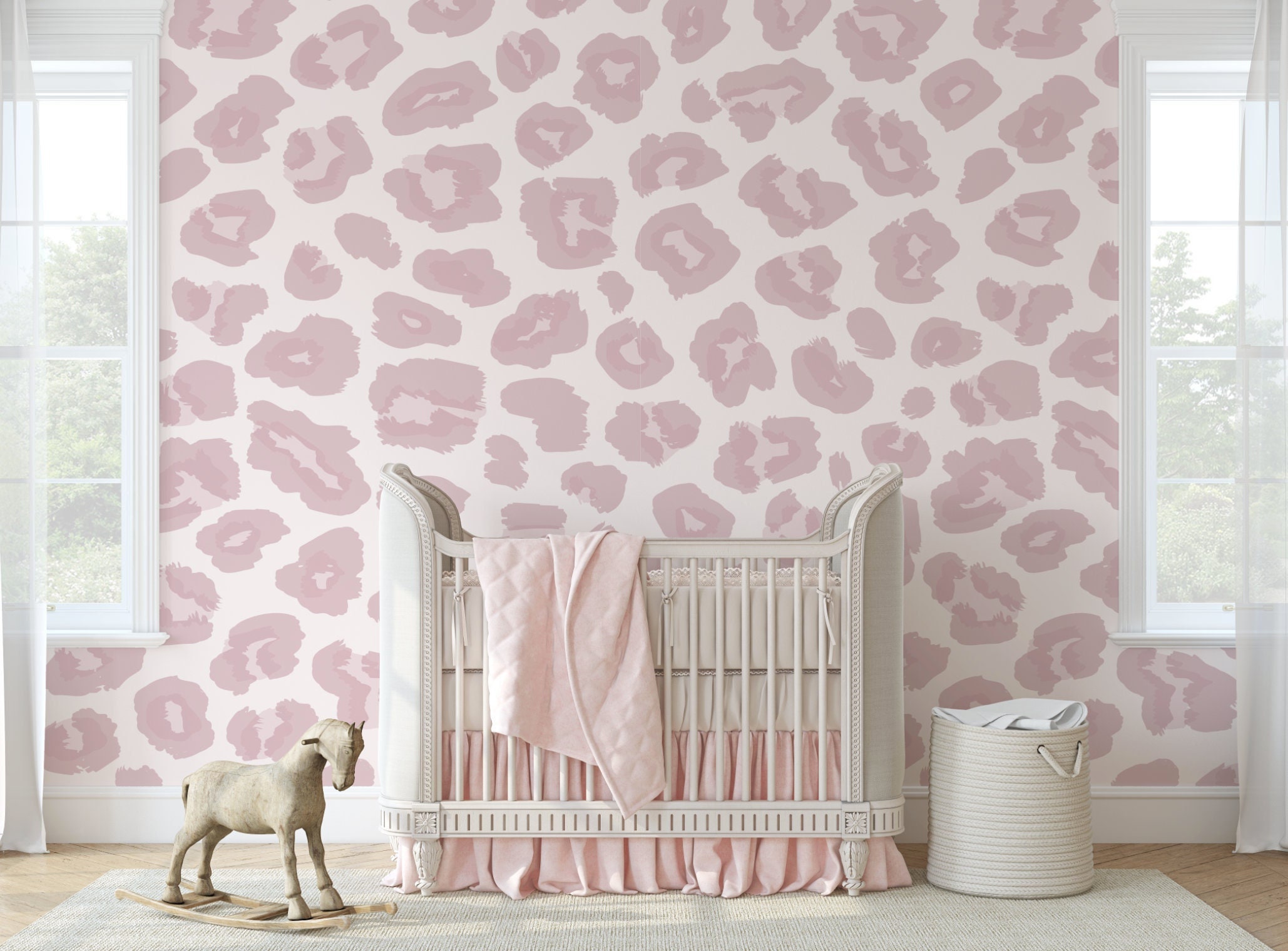 Pink Leopard Wallpaper - Etsy Pink Leopard Wallpaper - Etsy