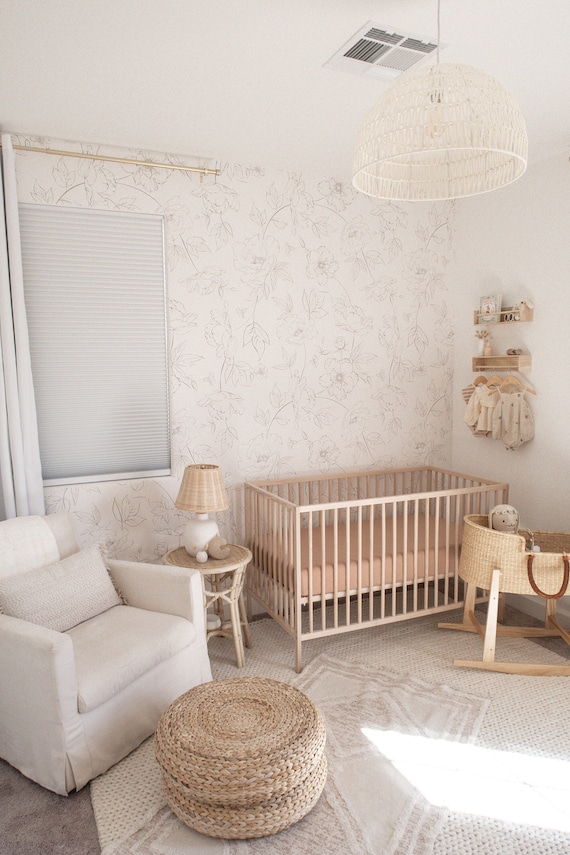 Modern Minimal Wallpaper. Removable Self Adhesive. Peel and Stick Wallpaper Boho. Wallpaper Peel and Stick. Peel and Stick Wallpaper Neutral