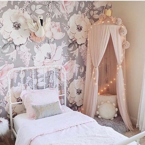 Dusty Rose Baby Girl Wallpaper Wallpaper Nursery Decor - Etsy Dusty Rose Baby Girl Wallpaper Wallpaper Nursery Decor - Etsy