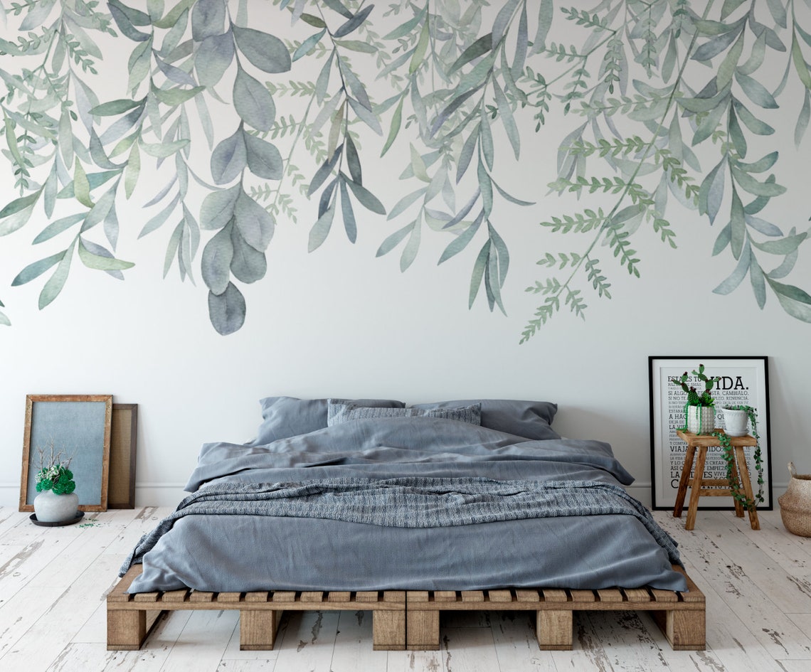 Rainforest Wallpaper Mural Wall Murals Peel and Stick Etsy Canada