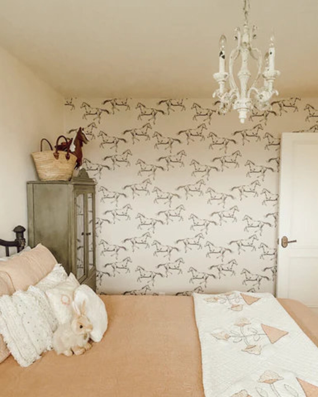 Wild Horses Wallpaper, Peel and Stick Wallpaper, Removable Wallpaper