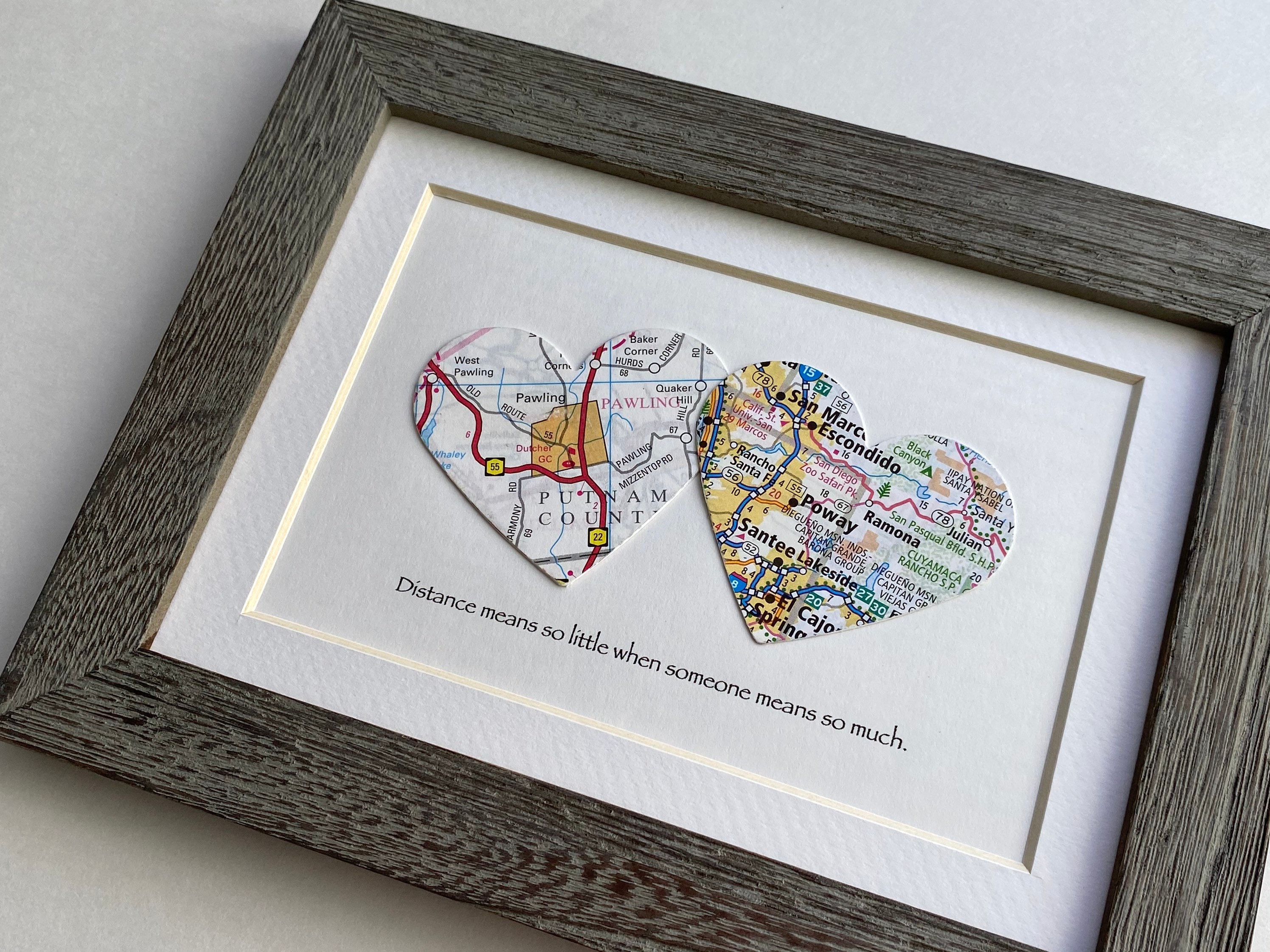 Heart Map Frame Heart Map Frame