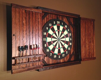 DIY Dartboard Cabinet Plans