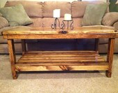 Pallet Wood Rustic Coffee Table - Reclaimed Pallet Wood - Wood Furnishings, Home & Living-MADE TO ORDER