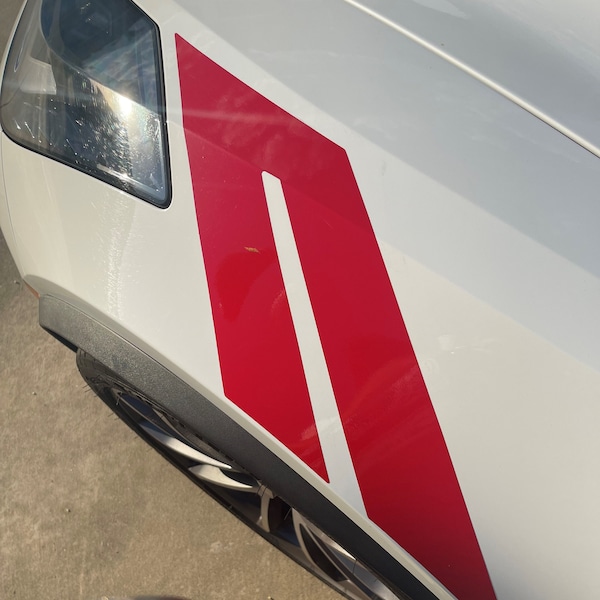 Corvette C7 Grand Sport Hash Marks/Fender Stripes Digital File