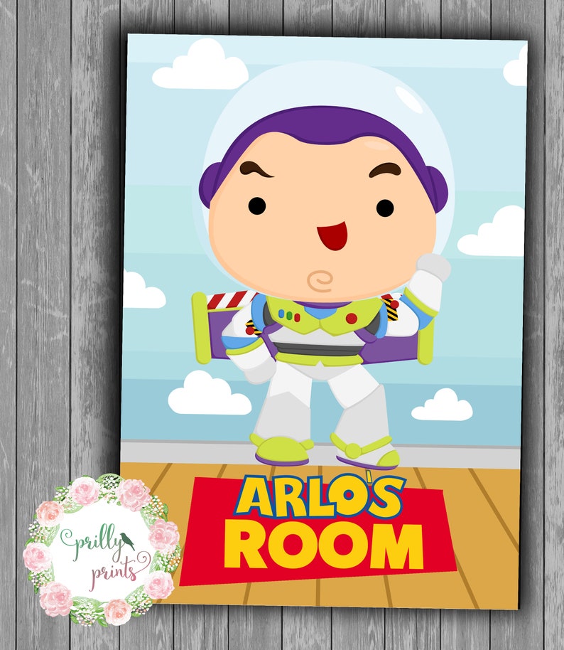 Toy Story Prints Bedroom Sign Boys Prints Girls Prints Etsy