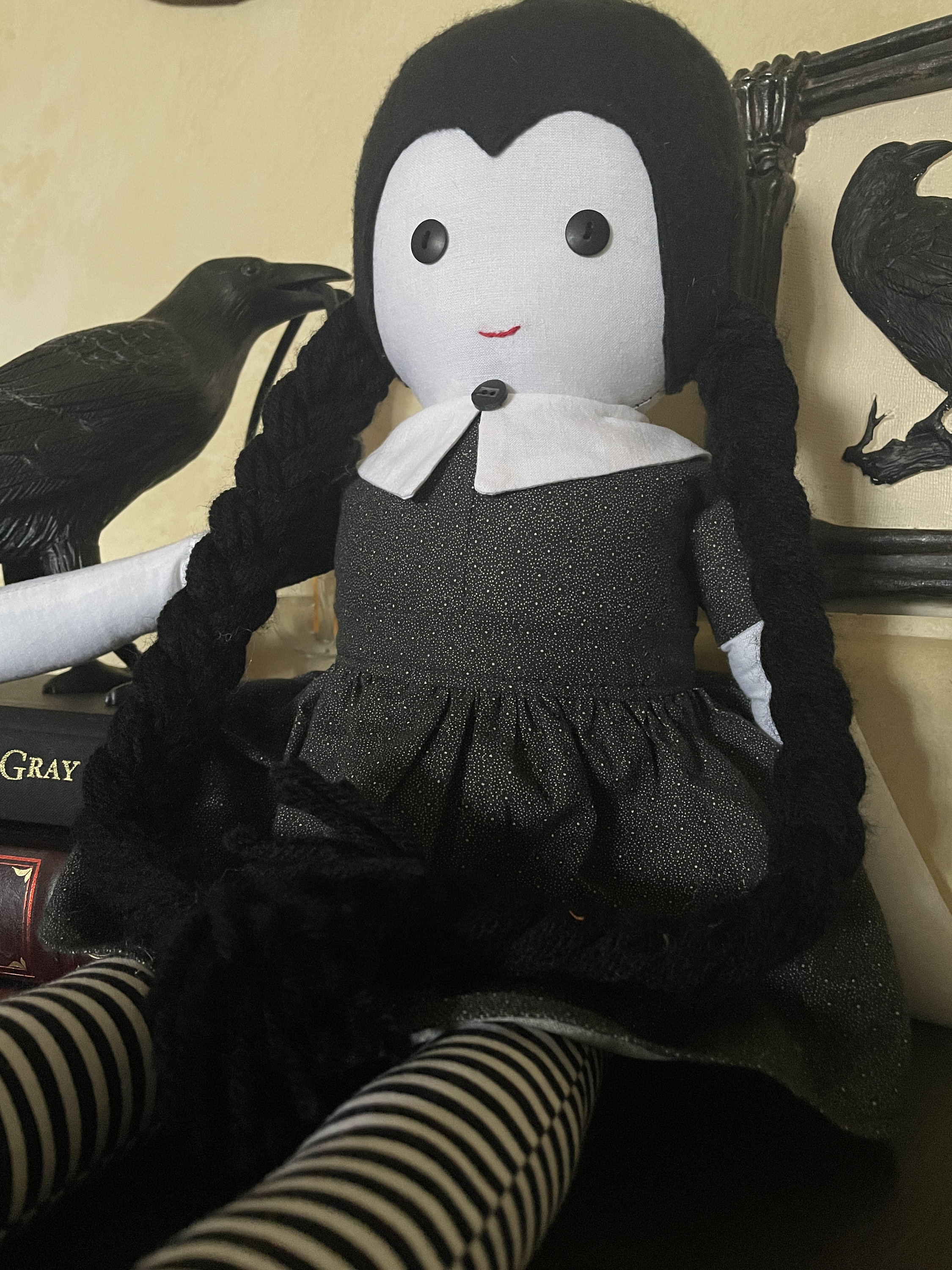 Halloween Gothic Ragdoll - Etsy