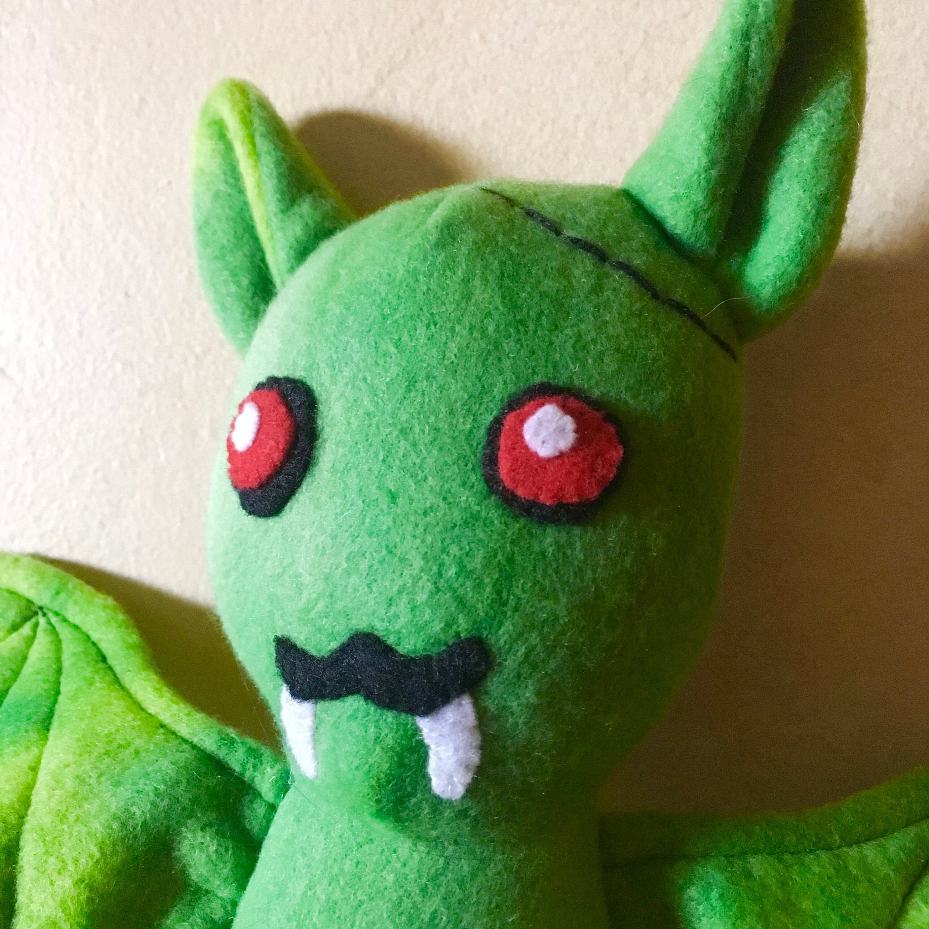 Zombie Bat Plushie Etsy