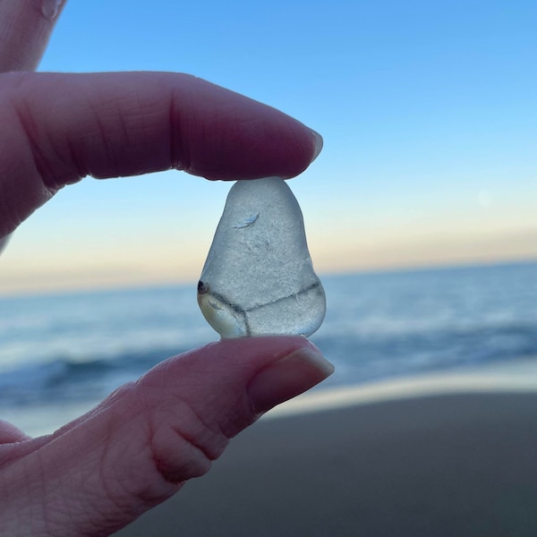 5 Pieces of Safety Glass - Sea Glass, Genuine Beach Glass from Lake Michigan, Perfect for Mosaics and Crafts, Steampunk Jewelry Supply