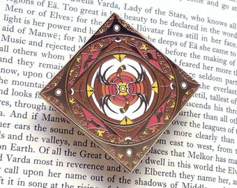 Oromë Heraldisches Gerät - Fantasy Hard Enamel Pin