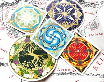 Valar Heraldic Device Stickers I | 3 Inches | Stickers