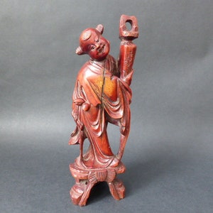 Figura japonesa antigua de boj