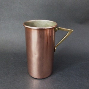 Antique Graduated Copper Measures - Four Art Deco Copper Measures image 4