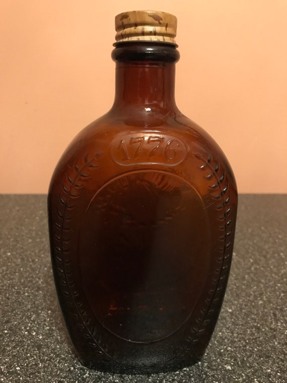 Vintage Log Cabin Syrup Bottles Etsy