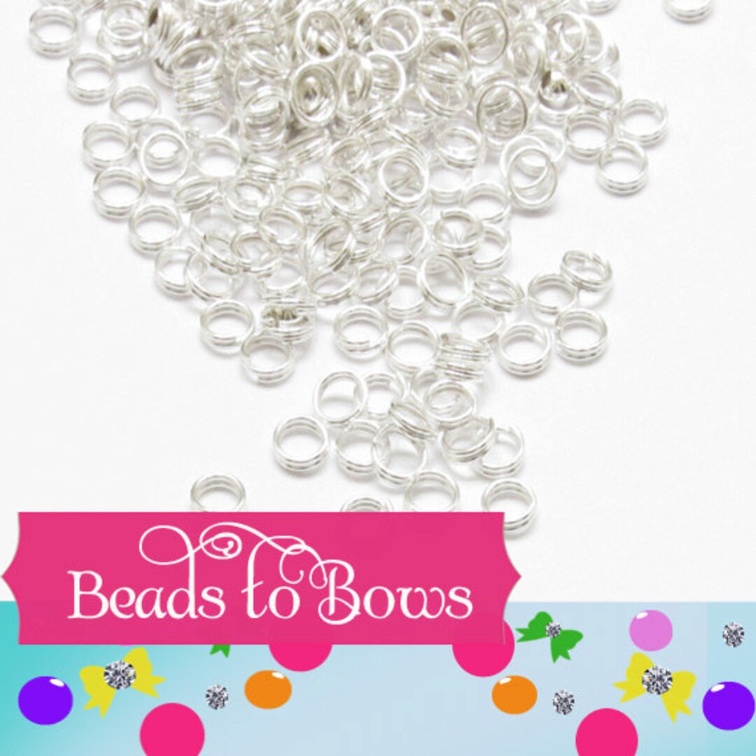 5mm Split Rings, Double Loop Split Rings, Quality 5mm Split Rings