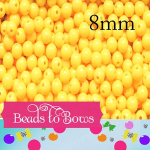 8mm Faceted Plastic Beads Transparent Christmas Red Bulk 1,000 Pieces 