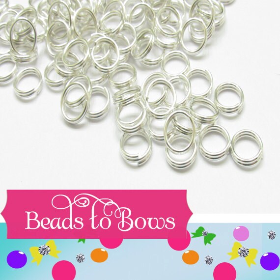 Quality 7mm Split Rings, Double Loop Split Rings, Strong Double Loop …