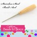 Jewelry Tool, Stainless Steel Bead Awls, with Wood Handle, BurlyWood, 120x16mm; Pin: 0.55~9.2mm, Pearl Knotting and Beaders Awl 